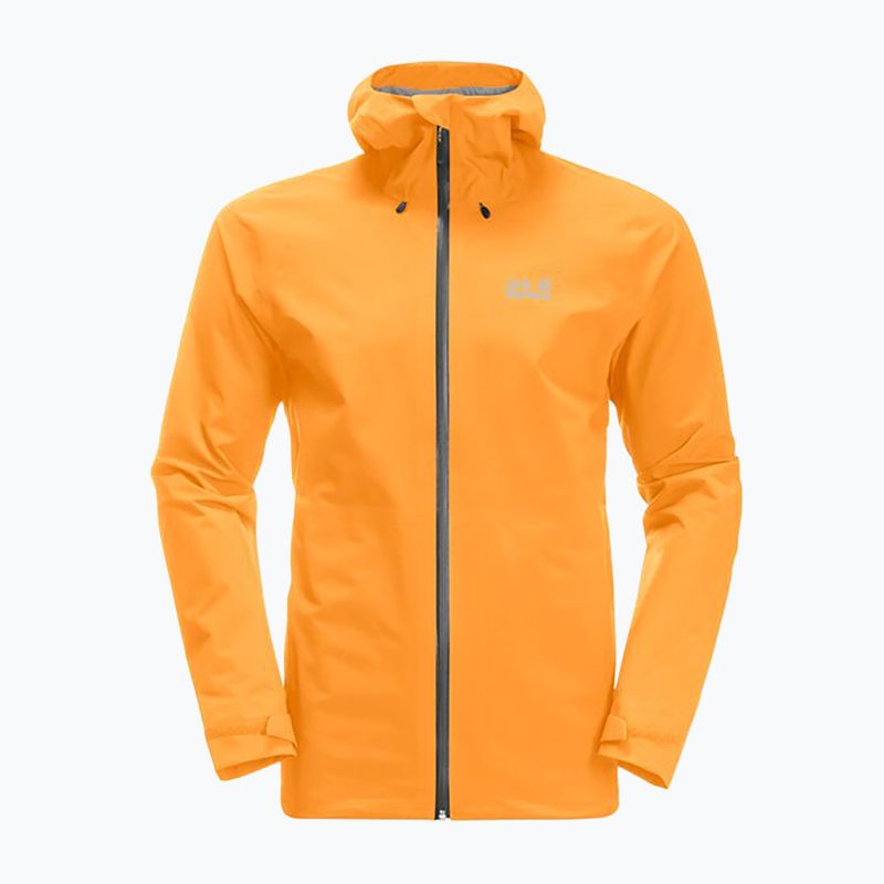 Jack Wolfskin Herren Highest Peak Regenjacke orange 1115131_3087_005 7