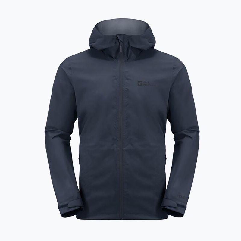 Jack Wolfskin Herren Regenjacke Elsberg 2.5L blau 1115881_1010_002 6