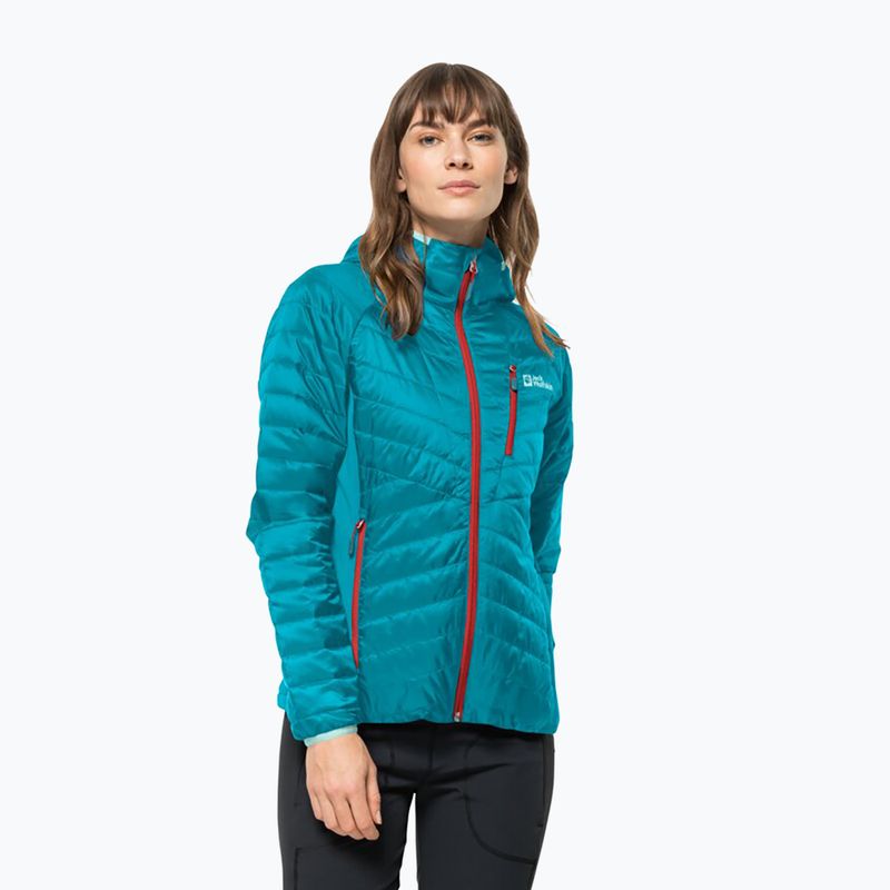 Jack Wolfskin Damen Daunenjacke Routeburn Pro Ins blau 1207191_1281_002