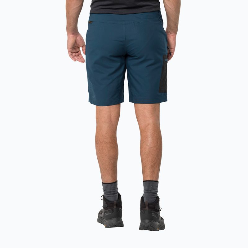 Jack Wolfskin Active Track Herren-Trekking-Shorts navy blau 1503791 2