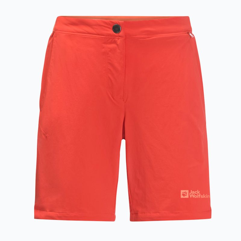 Jack Wolfskin Hilltop Trail Damen-Trekking-Shorts orange 1505462 4