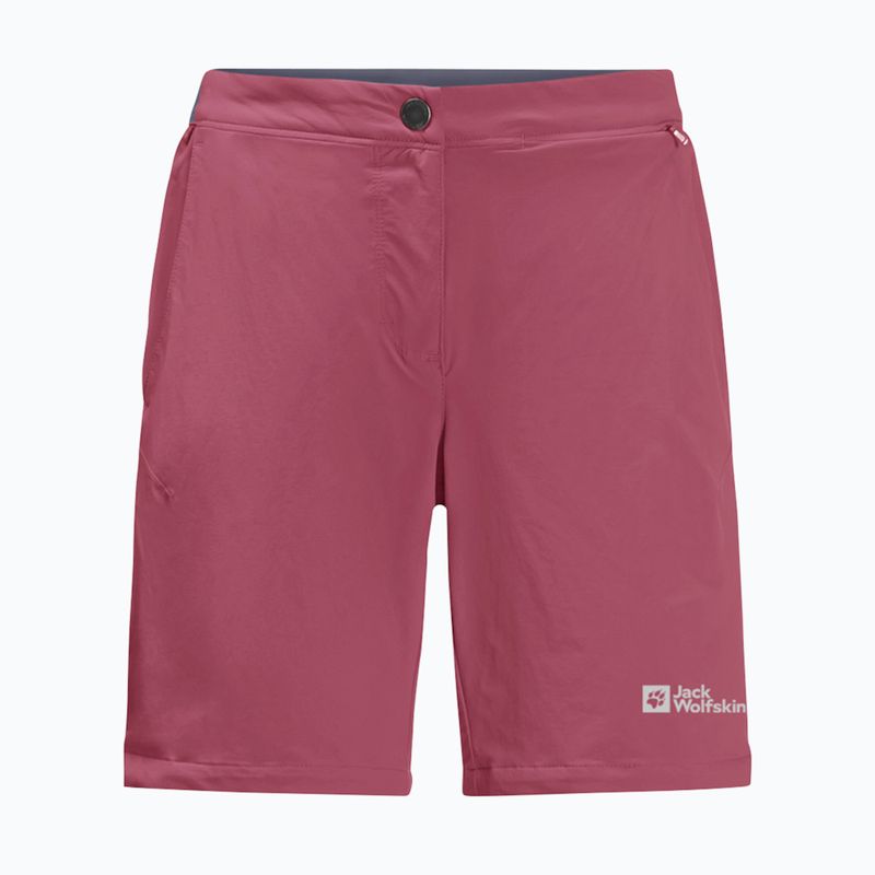 Jack Wolfskin Hilltop Trail Damen-Trekking-Shorts rot 1505462 5