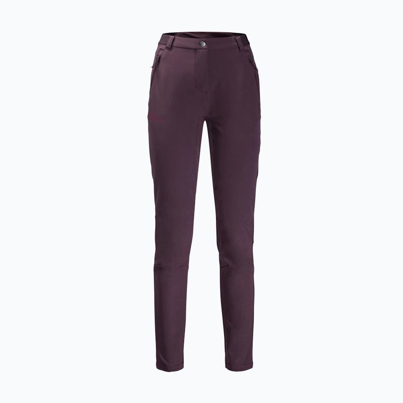 Jack Wolfskin Damen Softshellhose Geigelstein Slim burgundy 1507741 5