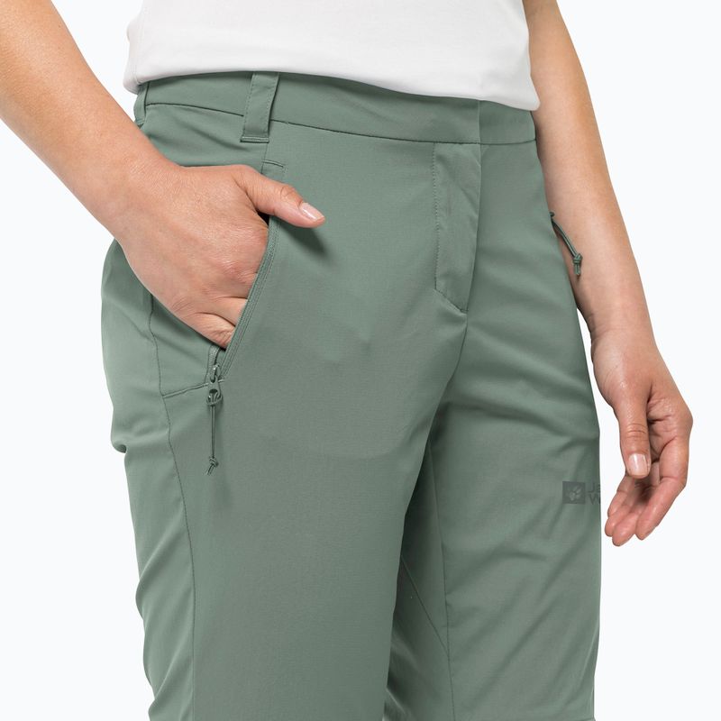 Damen Softshellhose Jack Wolfskin Glastal Zip Off grün 1508151_4151_042 3