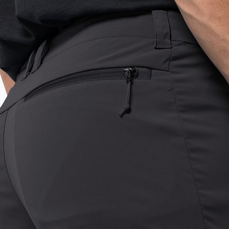 Jack Wolfskin Herren Softshellhose Glastal schwarz 1508221 4
