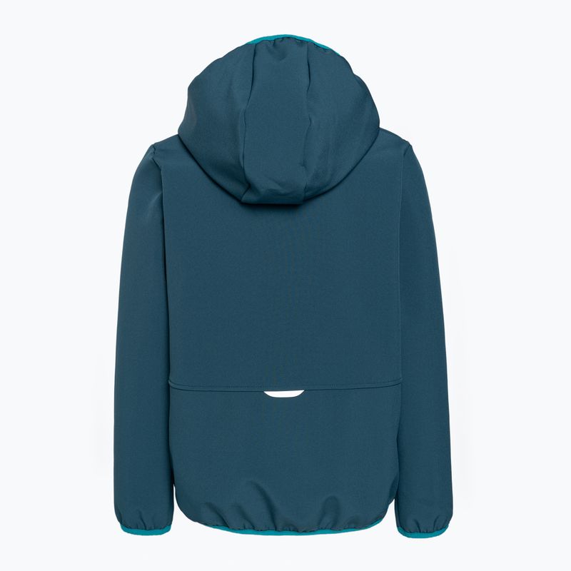Jack Wolfskin Fourwinds Jacket Kinder Softshelljacke navy blau 1608011 2