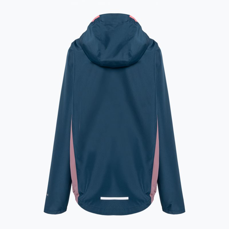 Jack Wolfskin Active Hike Kinder Regenjacke navy blau 1609251 2