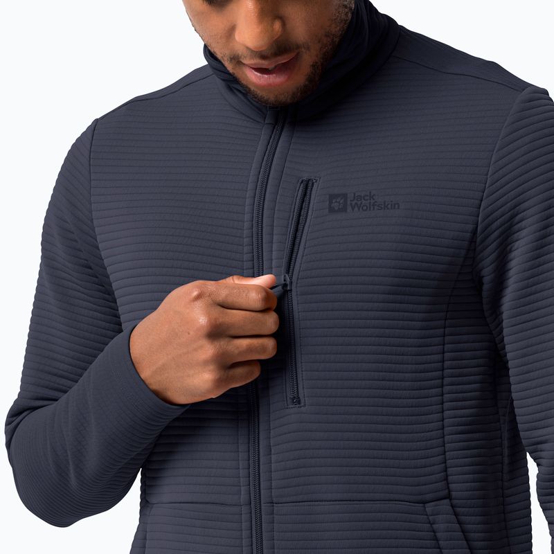 Jack Wolfskin Herren Modesto Trekking Sweatshirt navy blau 1706483 3