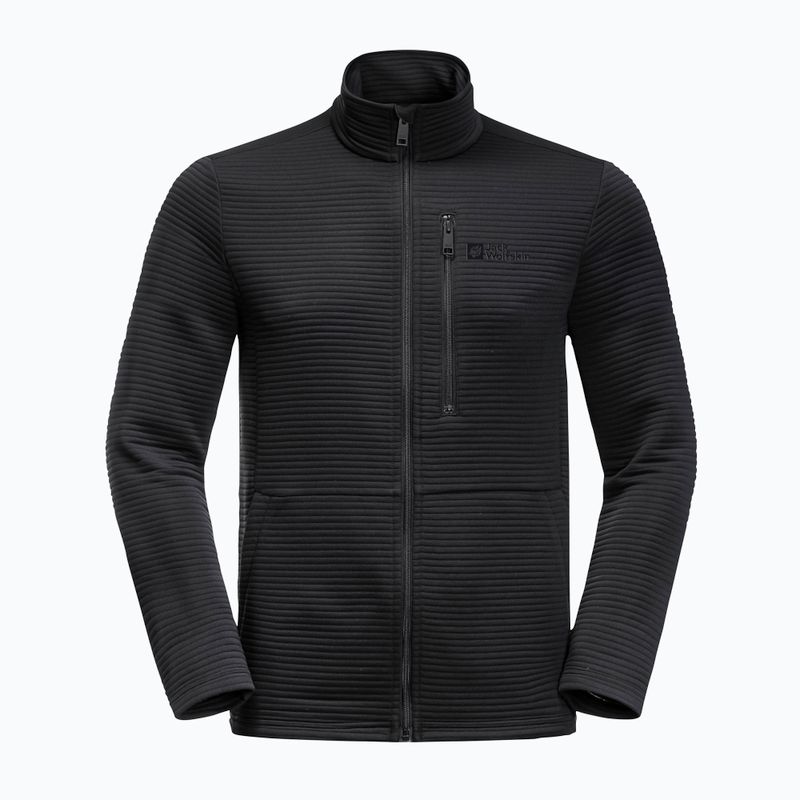 Jack Wolfskin Herren Modesto Trekking Sweatshirt schwarz 1706483 4