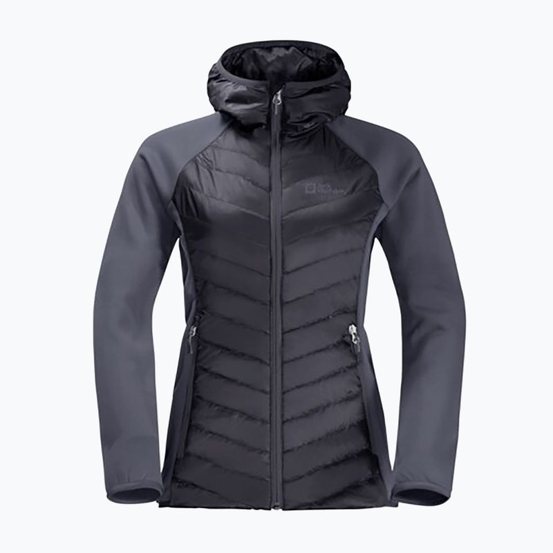 Jack Wolfskin Routeburn Pro Hybrid Jacke für Frauen grau 1710861 8
