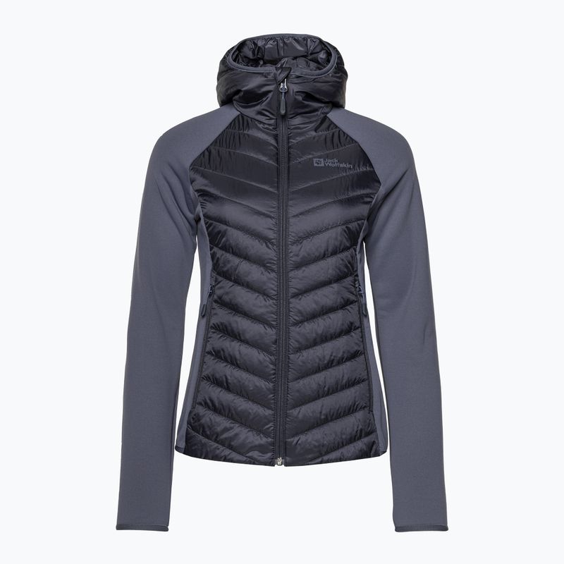 Jack Wolfskin Routeburn Pro Hybrid Jacke für Frauen grau 1710861 5