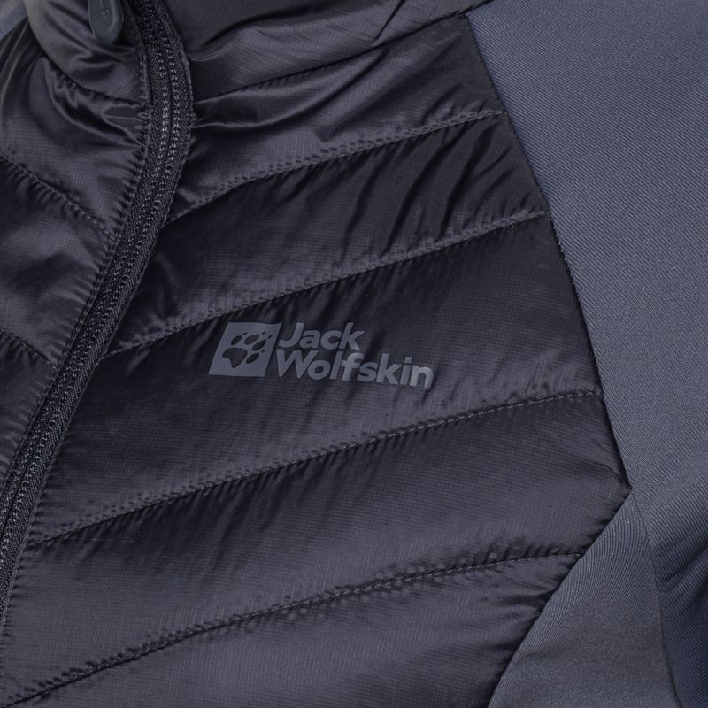 Jack Wolfskin Routeburn Pro Hybrid Jacke für Frauen grau 1710861 7