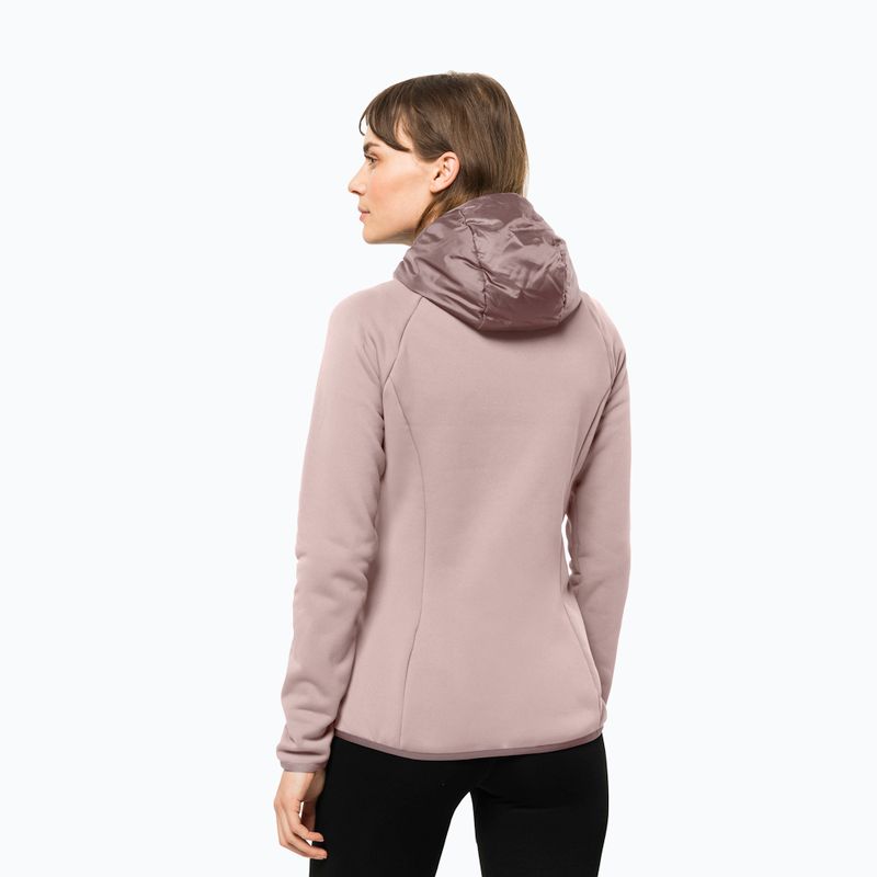 Jack Wolfskin Damen Routeburn Pro Hybrid Jacke rosa 1710861 2