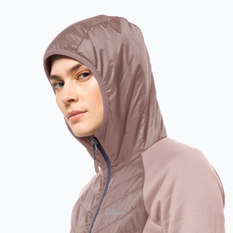 Jack Wolfskin Damen Routeburn Pro Hybrid Jacke rosa 1710861 4