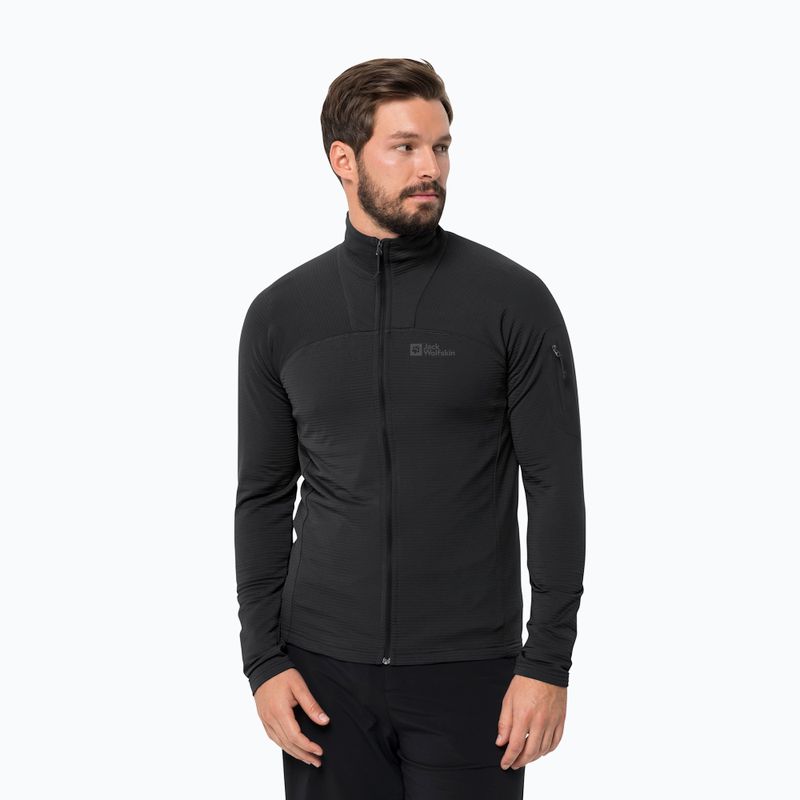 Jack Wolfskin Herren-Trekkingjacke Prelight FZ Schwarz 1711001