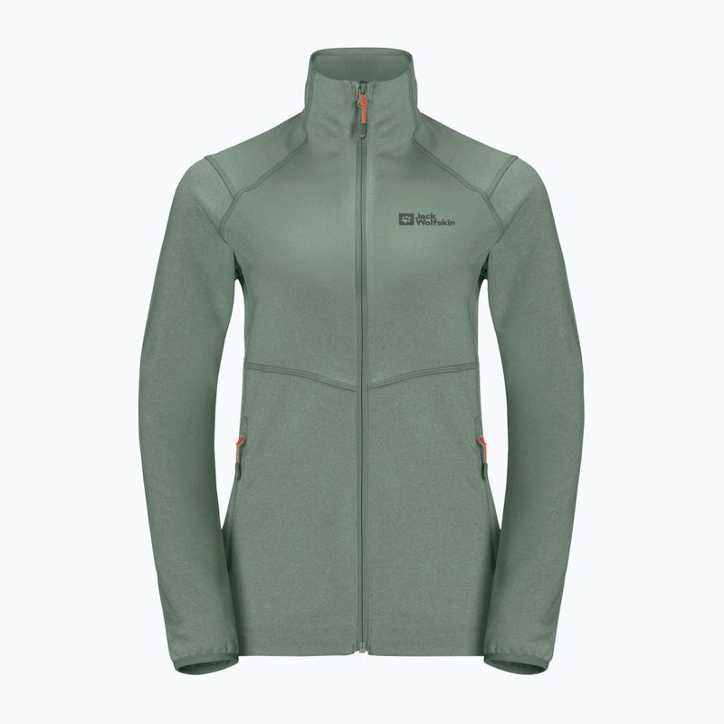 Jack Wolfskin Damen-Trekkingjacke Fortberg FZ grün 1711101 4