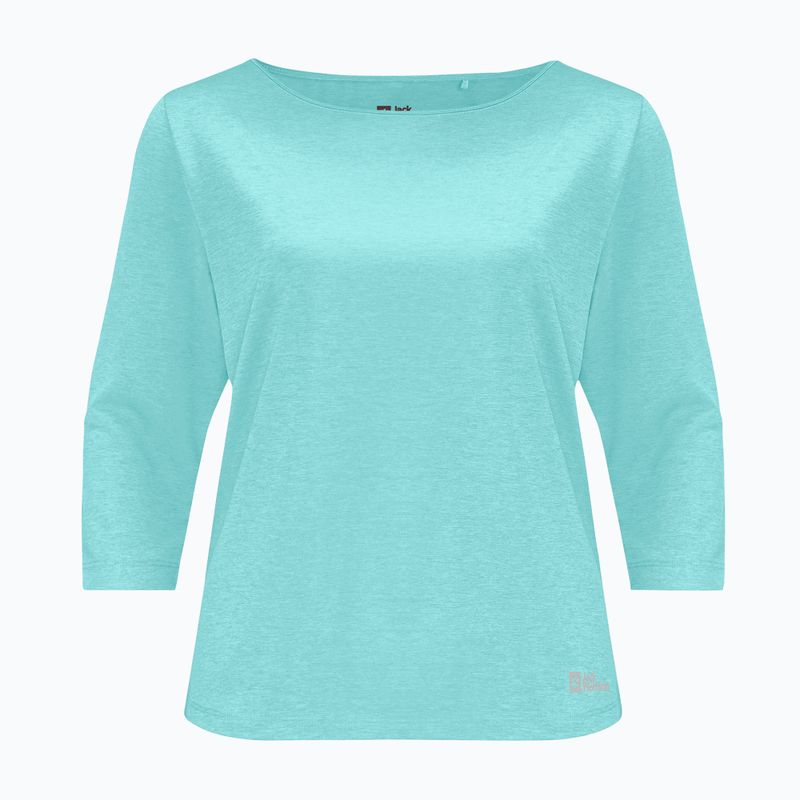 Jack Wolfskin Damen Trekking-T-Shirt Jwp 3/4 blau 1806655
