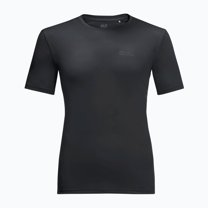 Jack Wolfskin Tech Herren-Trekking-T-Shirt schwarz 1807072 3