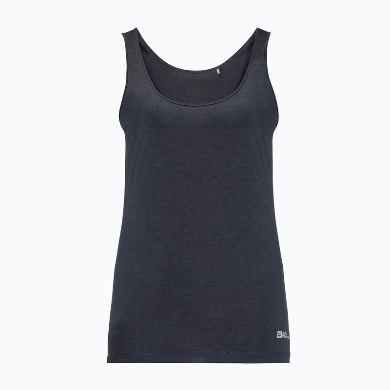 Jack Wolfskin Damen Trekking-T-Shirt Pack & Go Tank navy blau 1807283 3