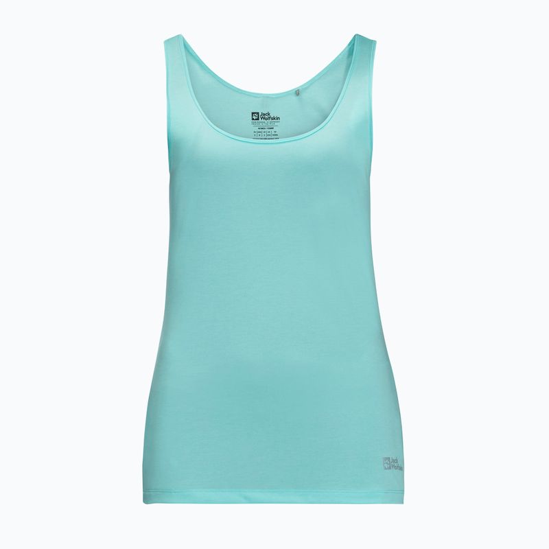 Jack Wolfskin Damen-Trekking-T-Shirt Pack & Go Tank blau 1807283 3