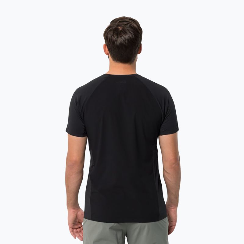 Jack Wolfskin Prelight Pro Herren-Trekking-T-Shirt schwarz 1809251 2