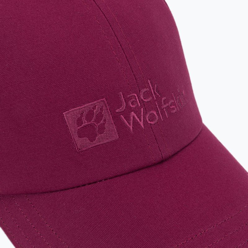 Jack Wolfskin Baseballmütze rot 1900673 5