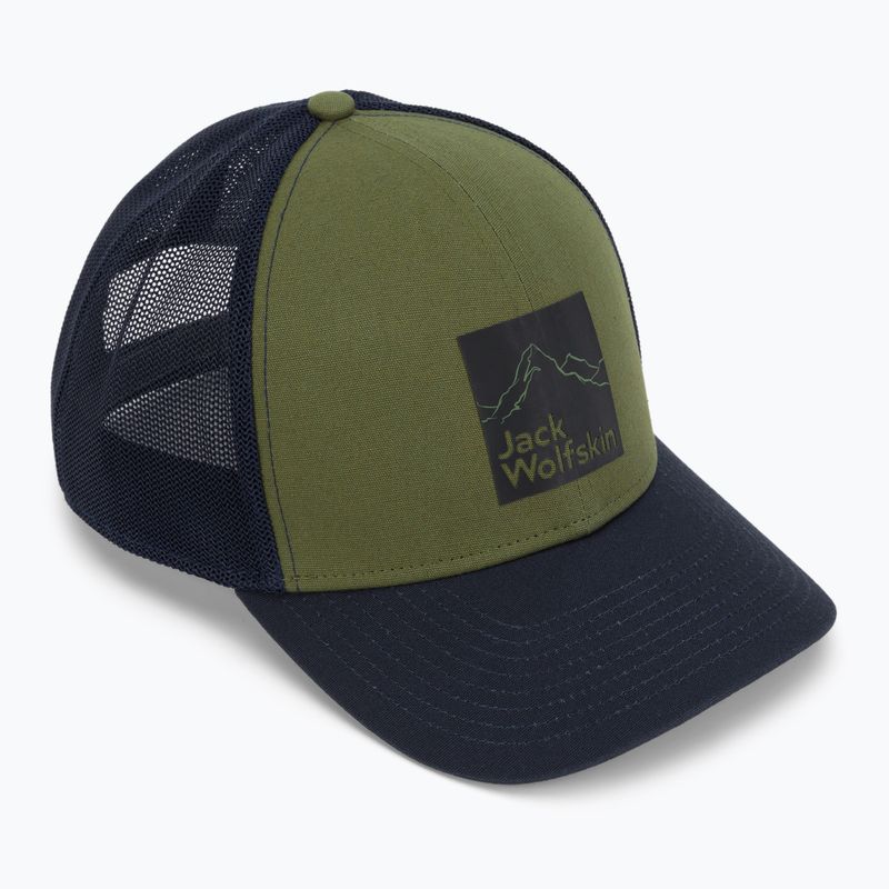 Jack Wolfskin Brand Baseballkappe grün 1911241