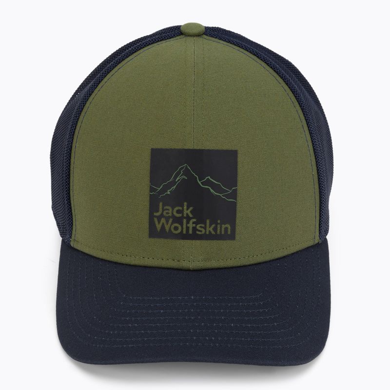 Jack Wolfskin Brand Baseballkappe grün 1911241 4