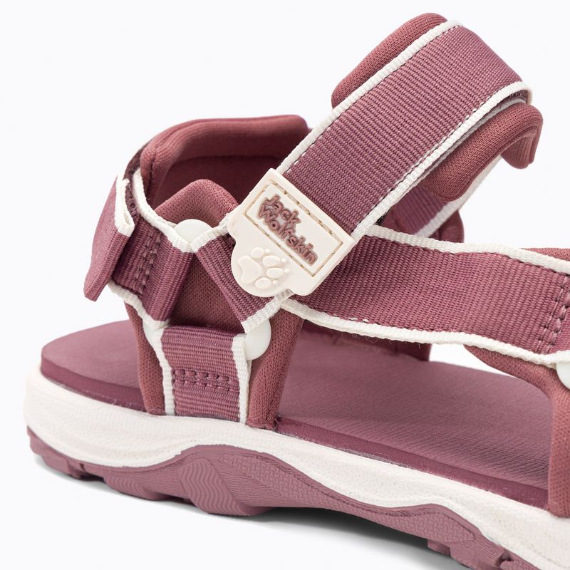 Jack Wolfskin Seven Seas 3 rosa Kinder-Trekking-Sandalen 4040061 8