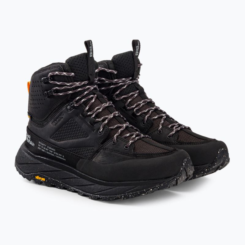 Jack Wolfskin Herren Terraquest Texapore Mid Trekkingstiefel schwarz 4056381_6000_110 4