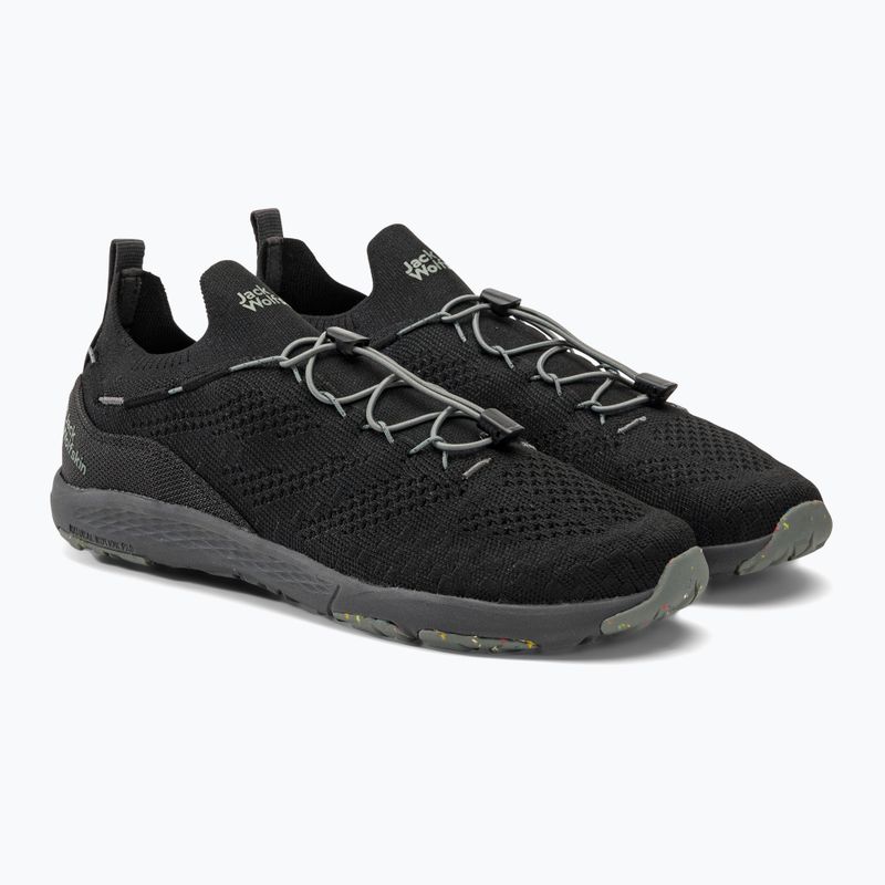 Jack Wolfskin Herren Wanderschuhe Spirit Knit Low schwarz 4056621_6350_065 4