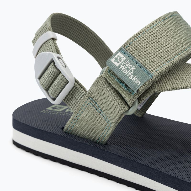 Jack Wolfskin Urban Entdeckung Belt Damen Wandersandalen grün 4056801 8