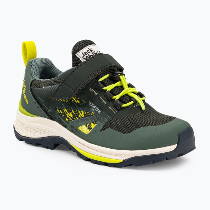 Jack Wolfskin Vili Hiker Texapore Low Kinder Wanderschuhe grün 4056831_4136_350