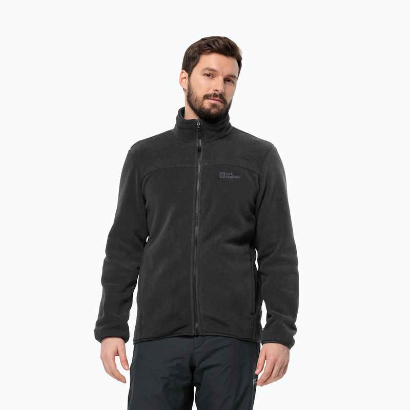 Jack Wolfskin Herren 3-in-1 Jacke Taubenberg 3In1 schwarz 6001 5