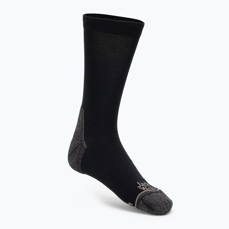 Jack Wolfskin Urban Merino CL C Trekkingsocken schwarz 2