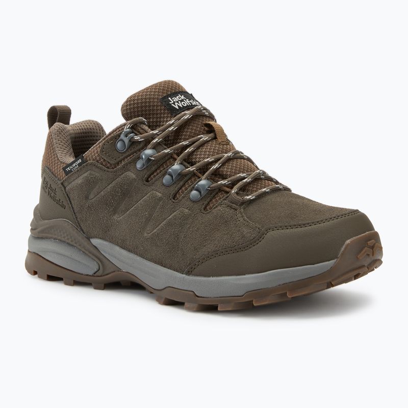 Jack Wolfskin Refugio Texapore Low Herren-Trekkingstiefel kalter Kaffee