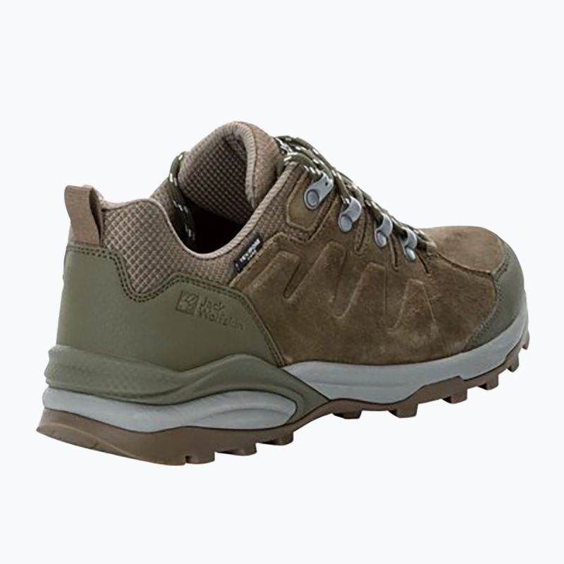 Jack Wolfskin Refugio Texapore Low Herren-Trekkingstiefel kalter Kaffee 11