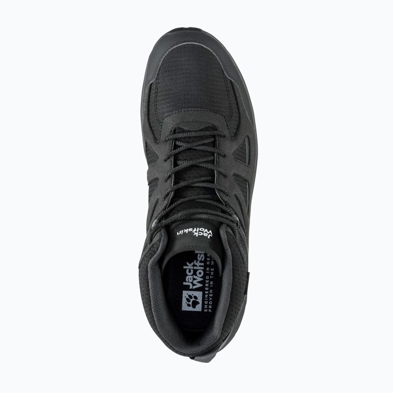 Trekkingschuhe Herren Jack Wolfskin Woodland 2 Texapore Mid black 12