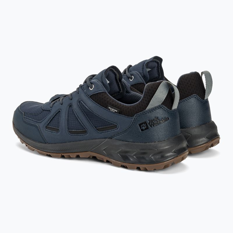 Jack Wolfskin Herren-Trekkingstiefel Woodland 2 Texapore Low nachtblau 3