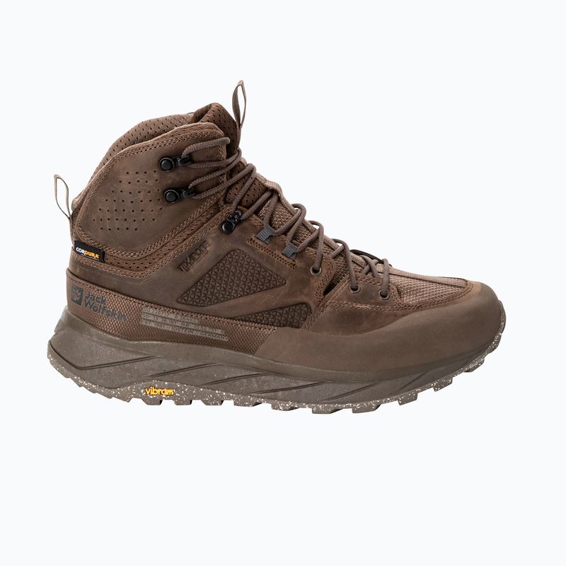 Herren-Trekking-Schuhe Jack Wolfskin Terraquest Texapore Mid Bear 10