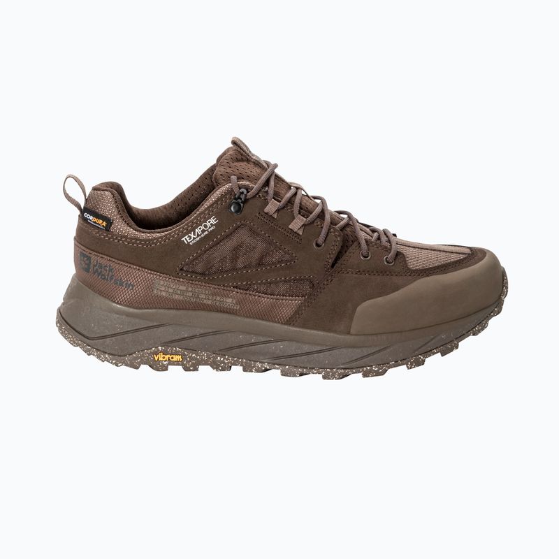 Herren-Trekking-Schuhe Jack Wolfskin Terraquest Texapore Low gecko bear 3