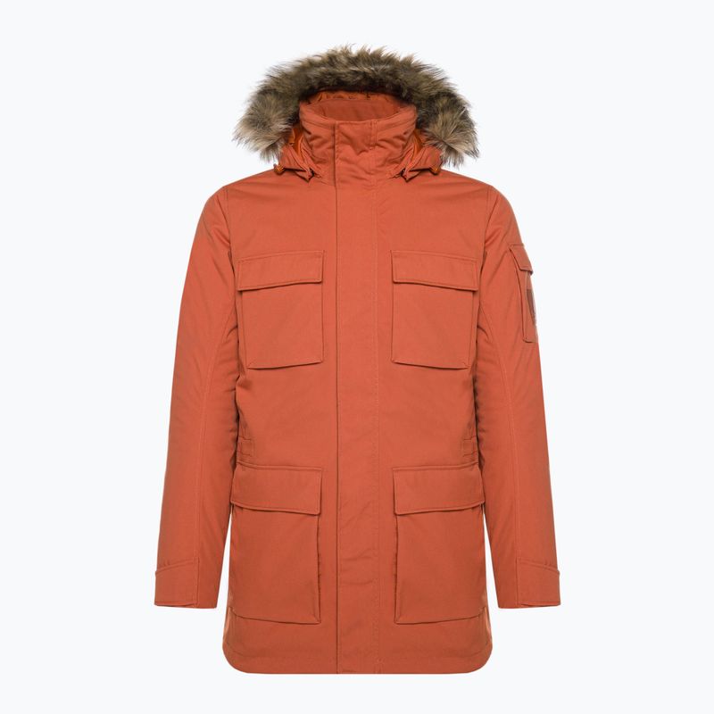 Herren Winterjacke Jack Wolfskin Glacier Canyon Parka karminrot 7