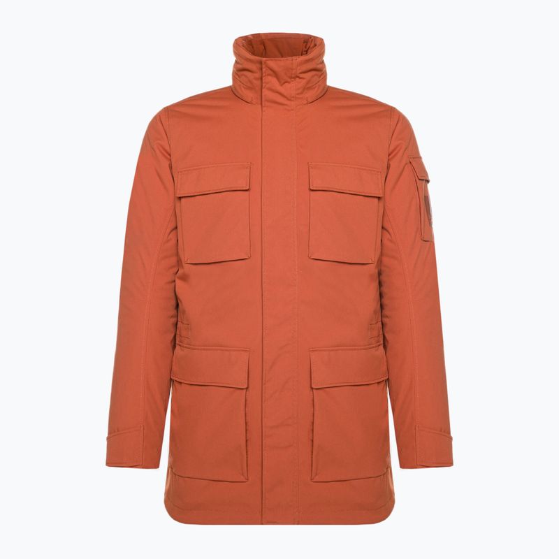 Herren Winterjacke Jack Wolfskin Glacier Canyon Parka karminrot 8