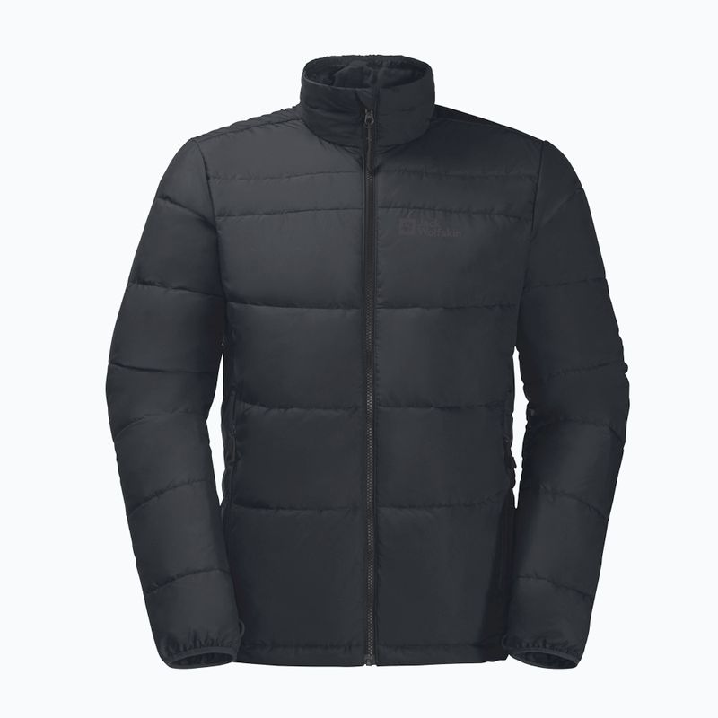 Jack Wolfskin Herren Jasper 3in1 Regenjacke schwarz oliv 9