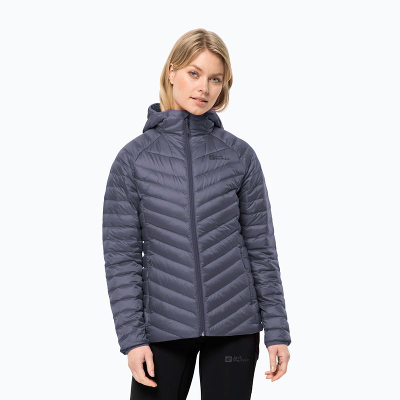 Jack Wolfskin Damen Daunenjacke Passamani Down Hoody dolphin