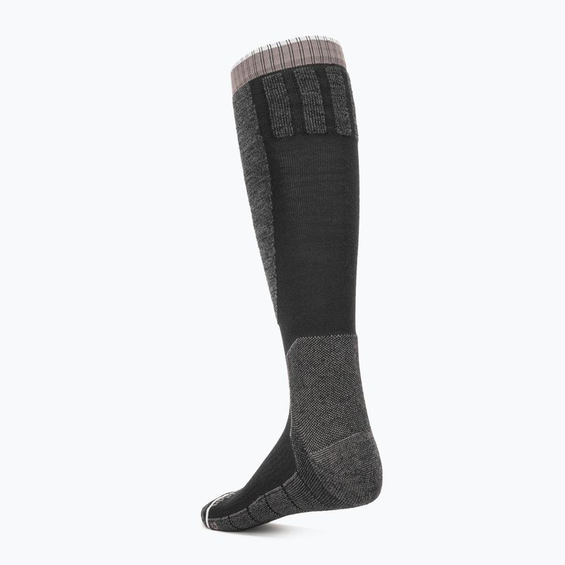 Jack Wolfskin Ski Merino H C Trekkingsocken schwarz 2