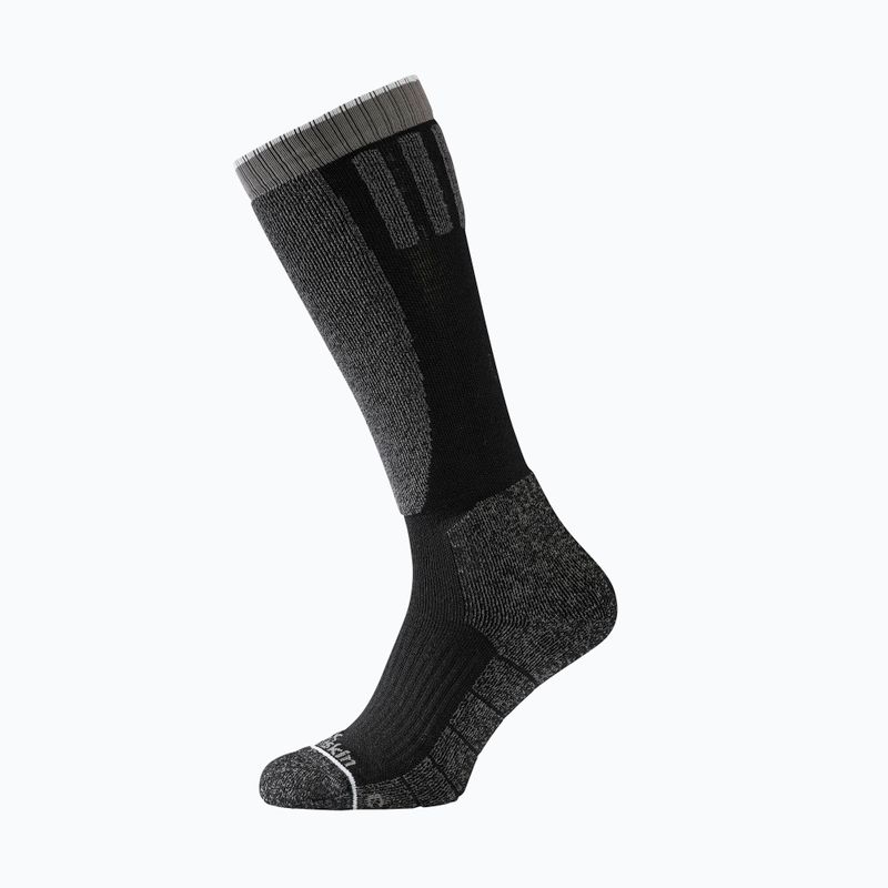 Jack Wolfskin Ski Merino H C Trekkingsocken schwarz