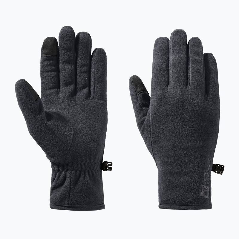 Jack Wolfskin Real Stuff Trekking-Handschuhe schwarz