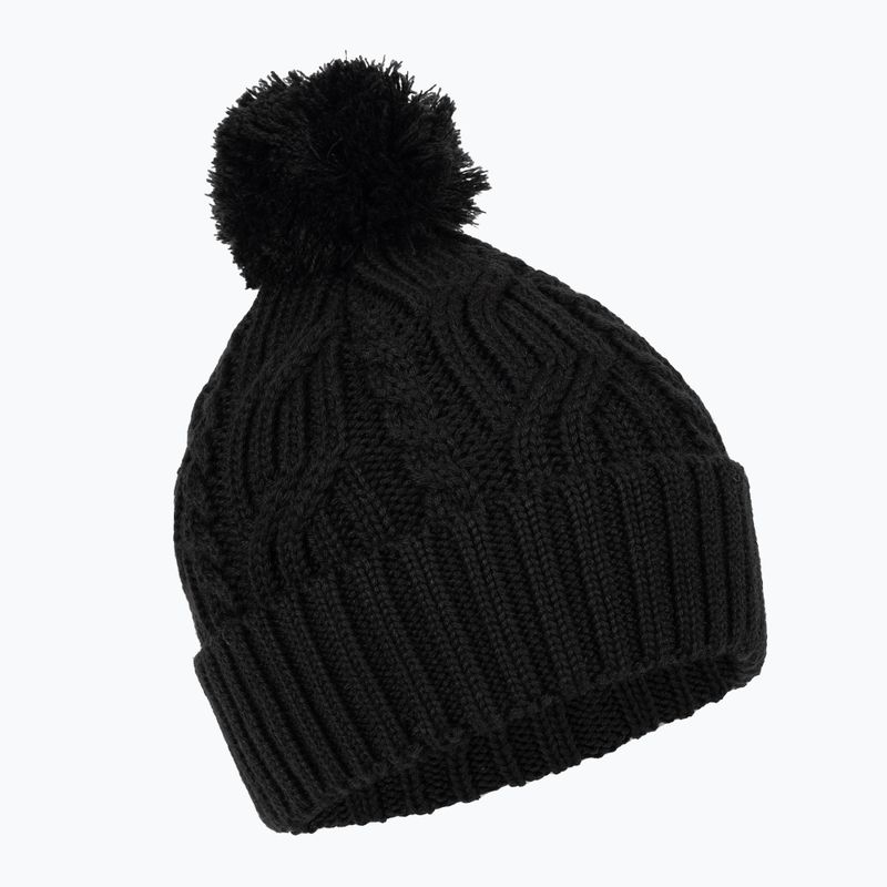 Jack Wolfskin Wintermütze Pompom schwarz