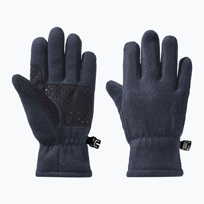 Jack Wolfskin Kinder-Trekkinghandschuhe Fleece Handschuh nachtblau